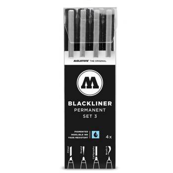 Molotow BLACKLINER Set 3