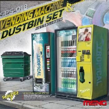 Soda Vending Machines & Dumpster