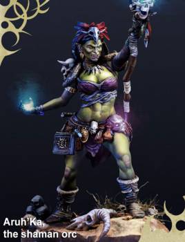 Scale World Fantasy: Aruh Ka, The Shaman Orc