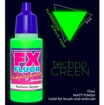 FX Fluor Range - Techno Green 17ml