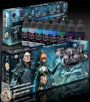 Scale Color- Elven Colours Fantasy & Gaming Paint Set