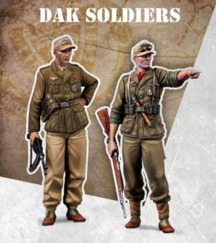 Warfront - DAK Soldiers 1/48