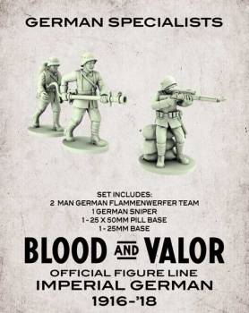 Blood & Valor - WWI German Specialists Set A