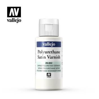 Vallejo Polyurethane Satin Varnish 60ml Bottle