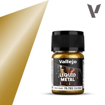 Alcohol Based Metallic Rich Gold 35ml Bottle 214