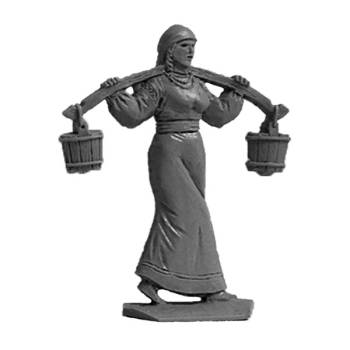 Kievan Rus Civilians - Maiden Nezhana Carrying Water