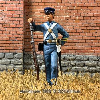 Jack Tars & Leathernecks Collection: U.S. Marine in Fatigue Uniform 1839