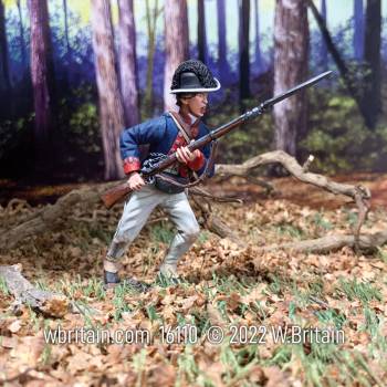 Clash of Empires: Legion of the United States (Waynes Legion) Infantryman Running 1794 No.2