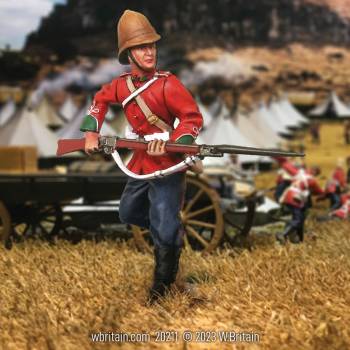 Zulu War Collection: British 24th Foot Defending with Bayonet No.3 1879