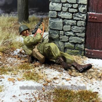 WW2: U.S. Infantry Officer Prone