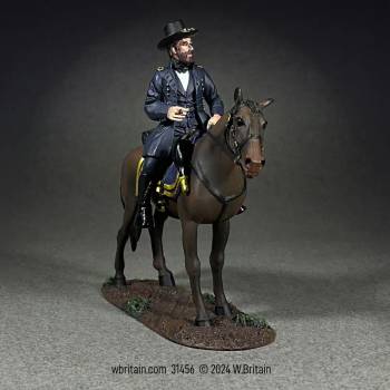 American Civil War: Union General U.S. Grant Mounted