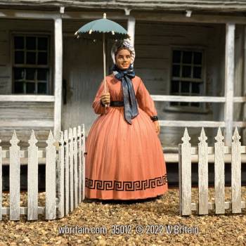 Village Green: Miss Hannah Out For A Stroll, 1860s