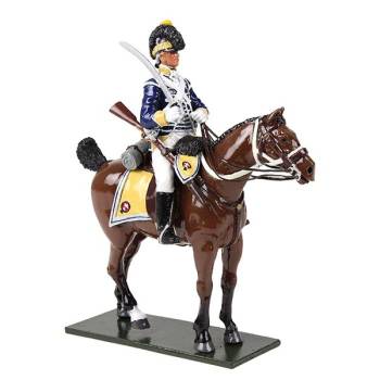 Napoleonic: British 10th Light Dragoons Trooper Mounted No.1, 1795