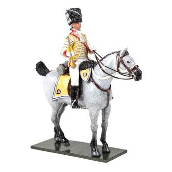 Napoleonic: British 10th Light Dragoons Trumpeter Mounted, 1795