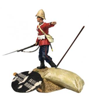 Zulu War Collection: Here They Come, 24th Foot Yelling and Pointing