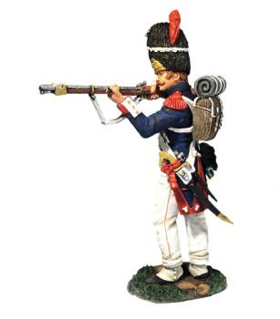 Napoleonic: French Old Guard 2nd Rank Standing Firing