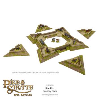 Pike & Shotte Epic Battles: Star Fort Scenery Pack