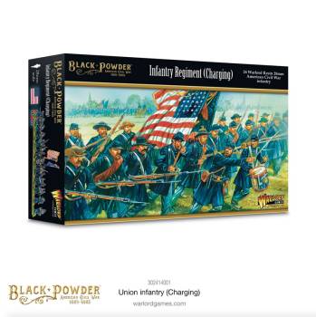 Warlord American Civil War: Infantry Regiment Charging