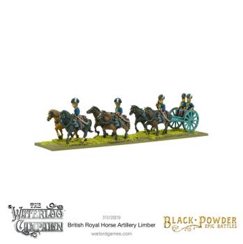 Black Powder Epic Battles: Napoleonic British Royal Horse Artillery Limber