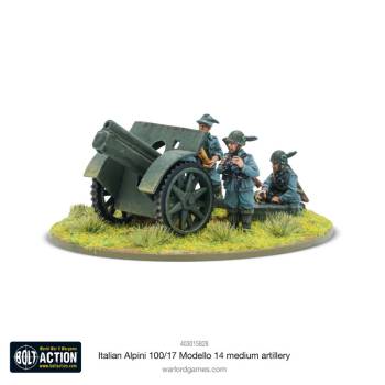 Warlord Games Bolt Action Italian Alpini 100/17 Modello 14 Medium Artillery