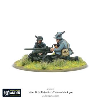 Warlord Games Bolt Action Italian Alpini Elefantino 47mm Anti-tank Gun