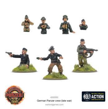 German Panzer Crew (Late War)