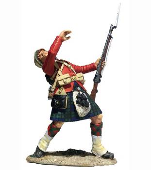 War Along the Nile: 42nd Highlander Casualty Falling