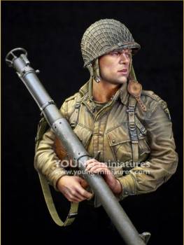 US 101st Airborne Carentan 1944 With M1A1 Bazooka