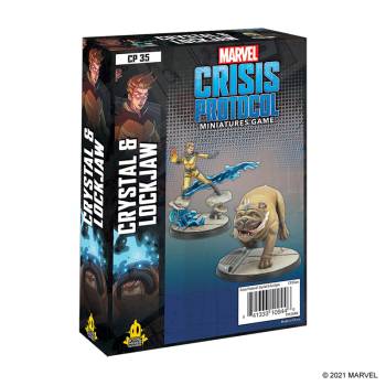 Marvel Crisis Protocol - Crystal and Lockjaw