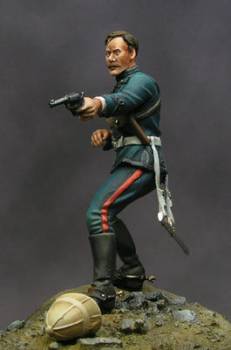 British artillery officer, 1879