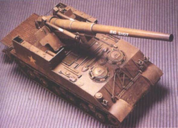 M40 Big Shot US 155mm Gun Motor Carriage