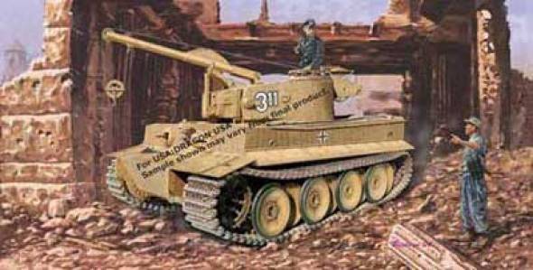 Demolition Tiger with Zimmerit