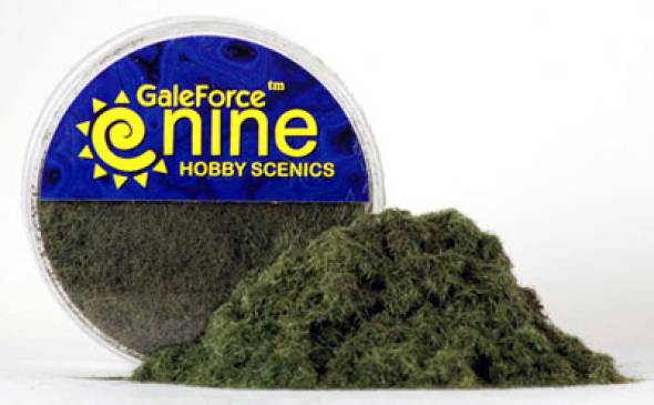 Hobby Rounds- Dark Green Static Grass