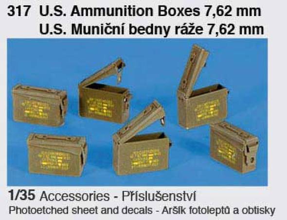 US Ammunition Boxes cal. 7.62