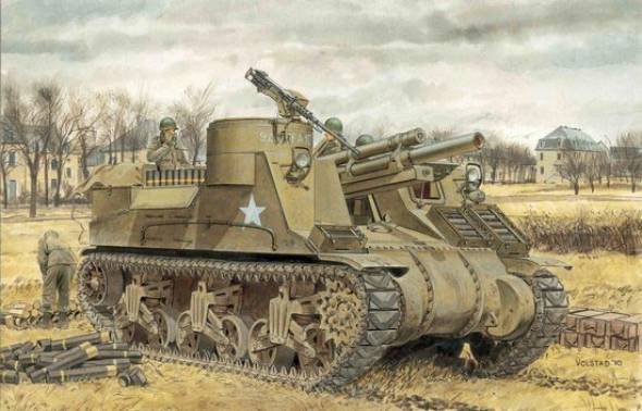 WWII US M7 Priest Mid Production - Smart Kit