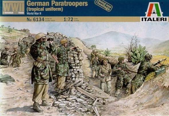 WWII German Paratroops (Tropical Uniform)