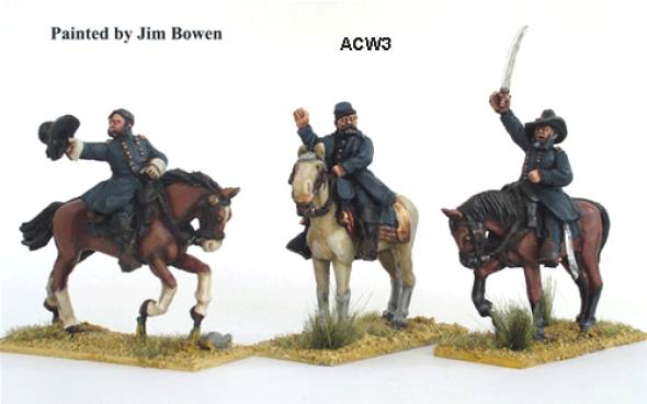 Perry Miniatures Union Generals Mounted