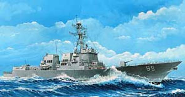 USS Forrest Sherman DDG98 Arleigh Burke Class Guided Missile Destroyer