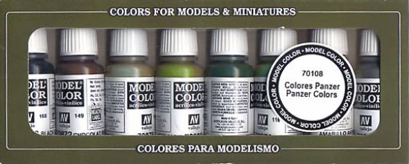 Vallejo Model Color - WWII German Panzer Colors Pack