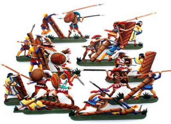 Ancient Greeks & Persians: Greeks/Persians in Combat( 10 pcs.)