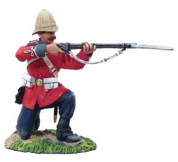 Zulu War Collection: British 24th Foot Kneeling Firing #1