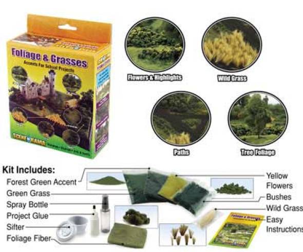 Scene-A-Rama - Foliage & Grasses Kit