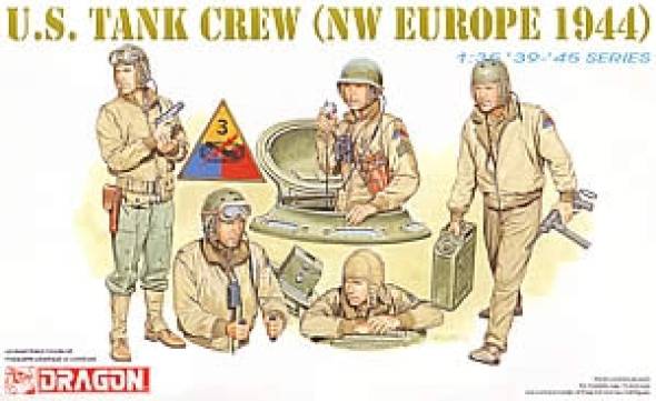 Dragon US Tank Crew NW Europe 1944