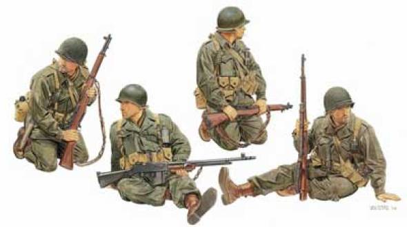 US Army Tank Riders 1944-45