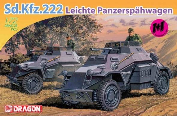 WWII German Sd. Kfz.222 Leichte Panzersp�hwagen