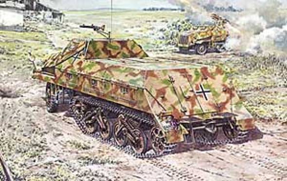 WWII German Mun.Sd.Kfz.4-1