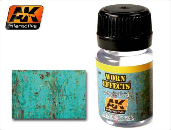 AK Interactive Chipping Effects- Worn Fluid 35ml Bottle