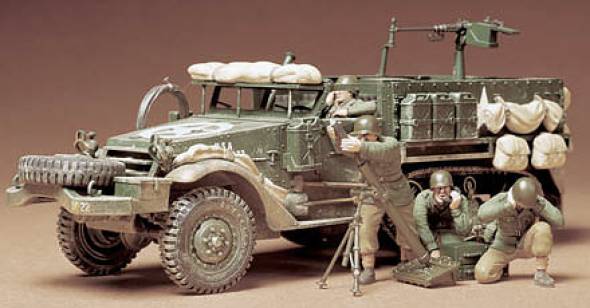 US M21 Halftrack 81mm Mortar Carrier