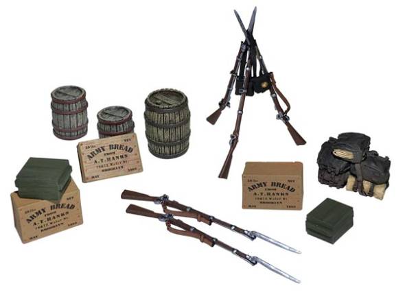 American Civil War: Civil War Encampment Accessory Set