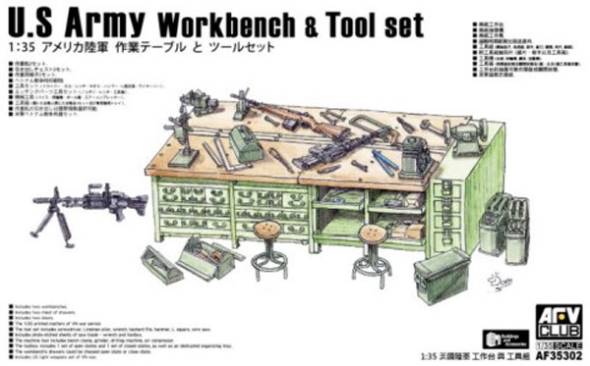 US Army Workbench & Tool Set